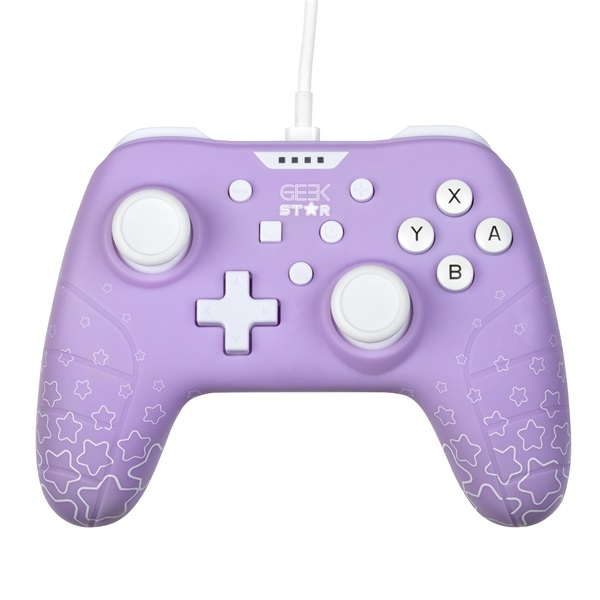 Konix KX-GS-SW-PAD-AME Geek Star Amethyst Nintendo Switch/PC vezetékes lila kontroller