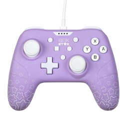 Konix KX-GS-SW-PAD-AME Geek Star Amethyst Nintendo Switch/PC vezetékes lila kontroller