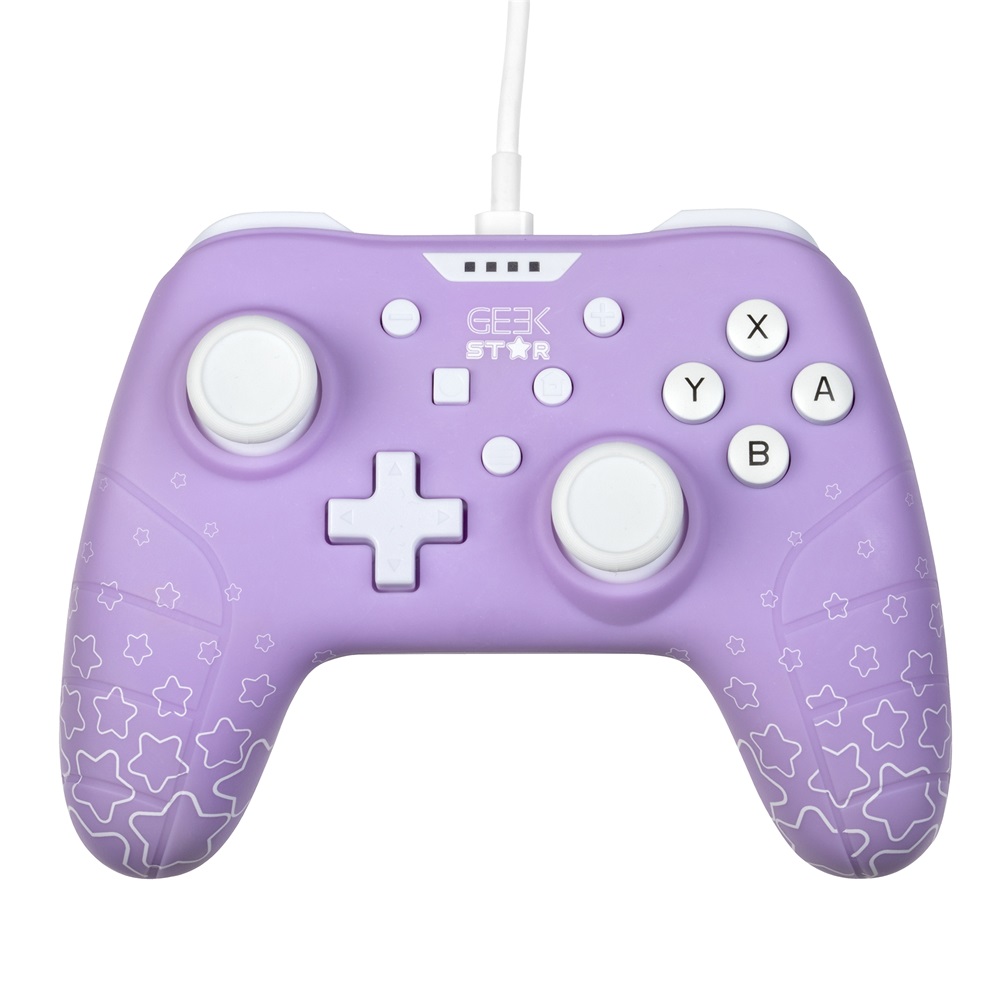 Konix KX-GS-SW-PAD-AME Geek Star Amethyst Nintendo Switch/PC vezetékes lila kontroller