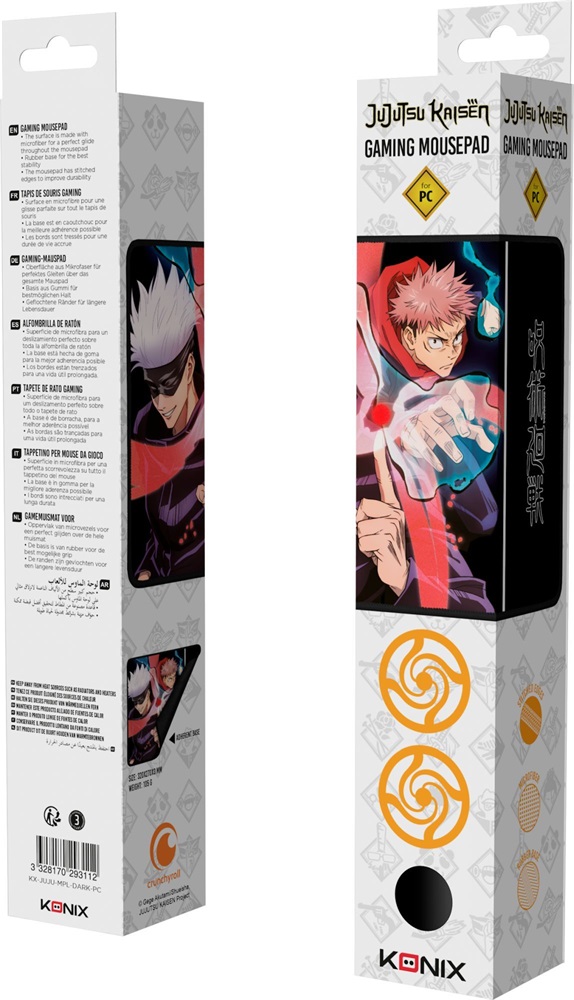 Konix Jujutsu Kaisen "sötét" M egérpad