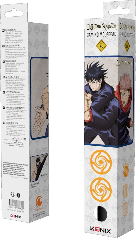 Konix Jujutsu Kaisen "világos" M egérpad
