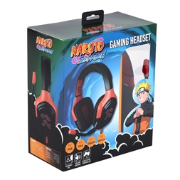 Konix Naruto "Akatsuki" univerzális vezetékes gamer headset