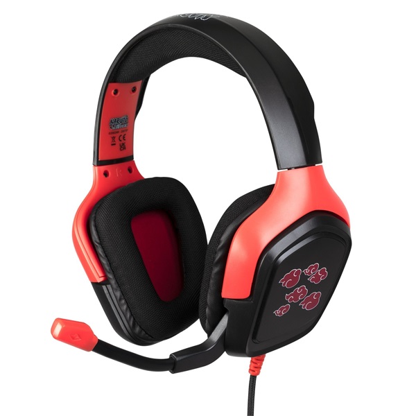 Konix Naruto "Akatsuki" univerzális vezetékes gamer headset