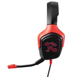 Konix Naruto "Akatsuki" univerzális vezetékes gamer headset