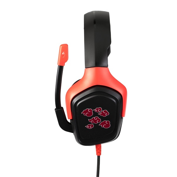 Konix Naruto "Akatsuki" univerzális vezetékes gamer headset