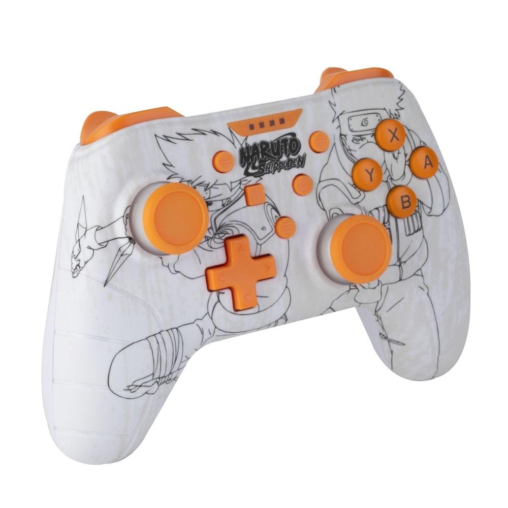 Konix KX-NAR-SW-PAD-WHI Naruto Nintendo Switch/PC vezetékes fehér kontroller