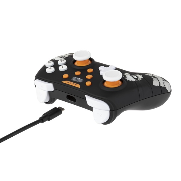 Konix KX-NAR-SW-PAD-BLA Naruto Nintendo Switch/PC vezetékes fekete kontroller