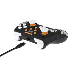 Konix KX-NAR-SW-PAD-BLA Naruto Nintendo Switch/PC vezetékes fekete kontroller