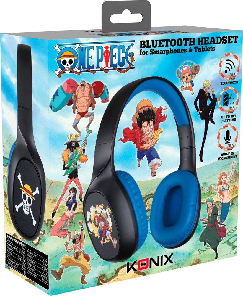 Konix One Piece Bluetooth fejhallgató