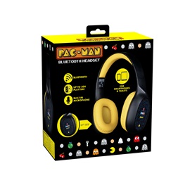 Konix Pac-Man Bluetooth fejhallgató