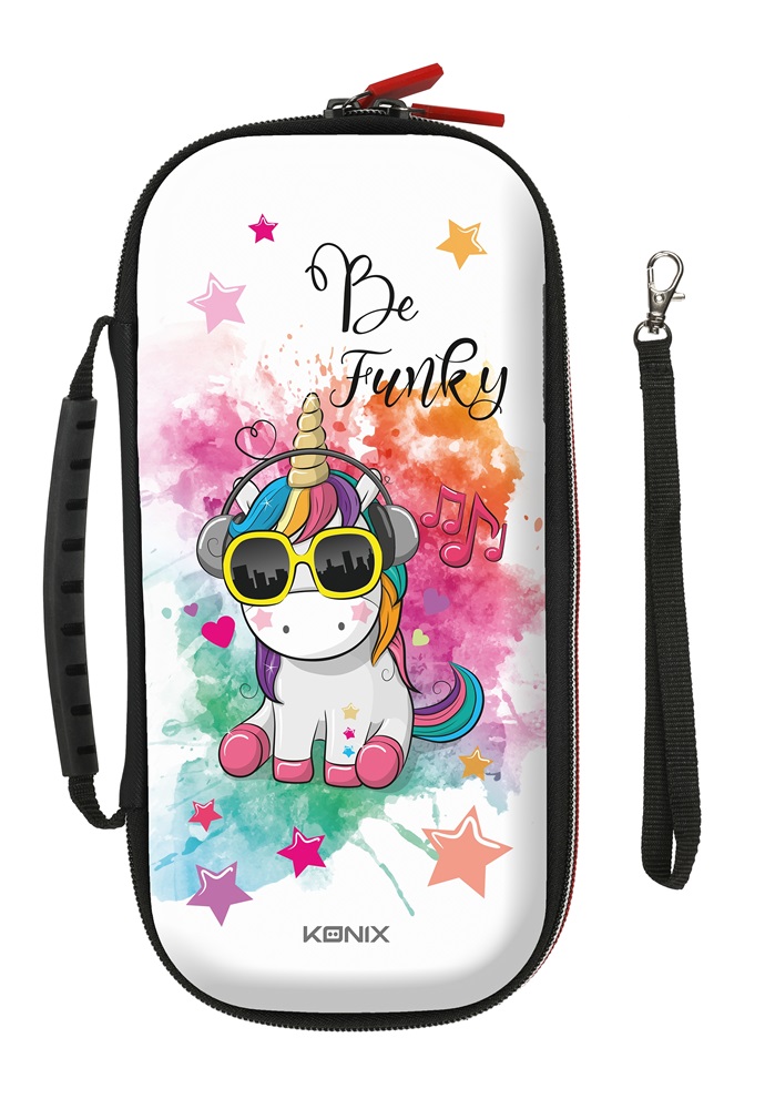 Konix Unik "Be Funky" Nintendo Switch/Switch Lite utazótok