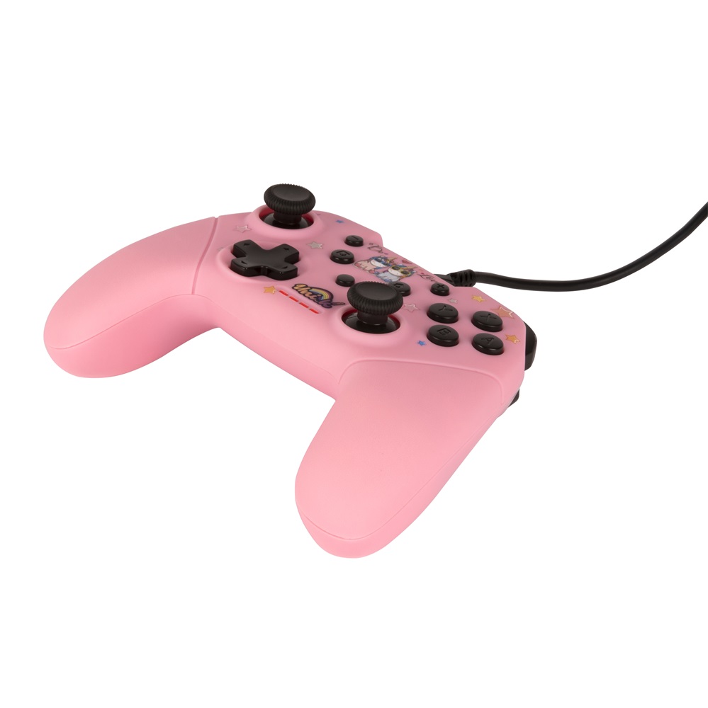 Konix KX-UNIK-SW-PAD-LOVE Unik "Be Love" Nintendo Switch/PC vezetékes rózsaszín kontroller