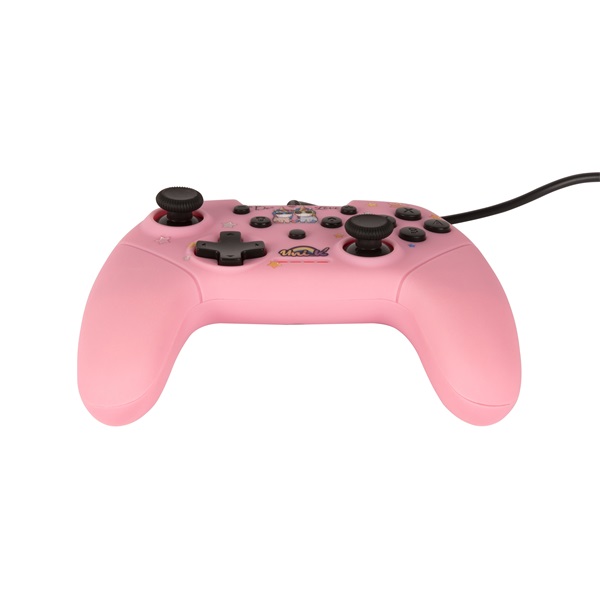 Konix KX-UNIK-SW-PAD-LOVE Unik "Be Love" Nintendo Switch/PC vezetékes rózsaszín kontroller