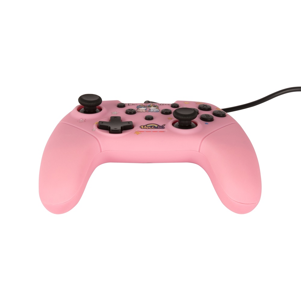 Konix KX-UNIK-SW-PAD-LOVE Unik "Be Love" Nintendo Switch/PC vezetékes rózsaszín kontroller