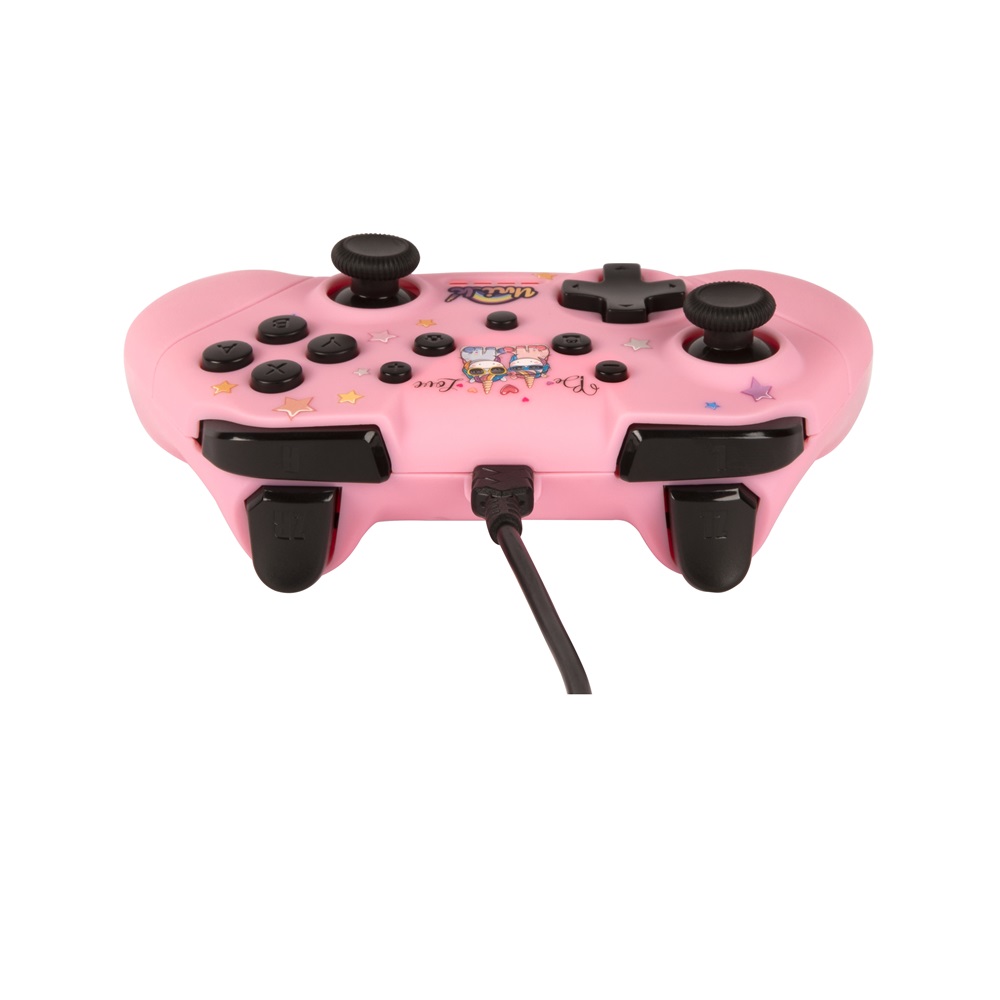 Konix KX-UNIK-SW-PAD-LOVE Unik "Be Love" Nintendo Switch/PC vezetékes rózsaszín kontroller