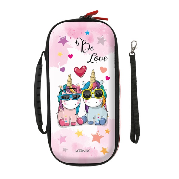 Konix Unik "Be Love" Nintendo Switch/Switch Lite utazótok