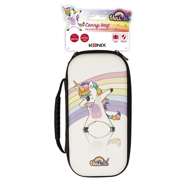 Konix Unik "Unicorn Dab" Nintendo Switch/Switch Lite utazótok
