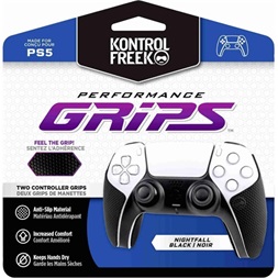 KontrolFreek 4777-PS5 Performance Nightfall PS5 Soft Grips fekete