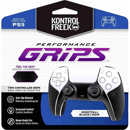 KontrolFreek 4777-PS5 Performance Nightfall PS5 fekete kontroller markolat