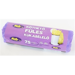 Köthető füles 75 literes szemeteszsák