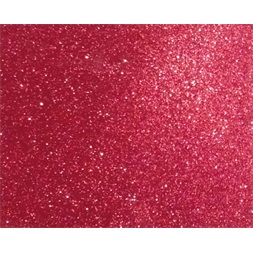 Kreatív 20x30cm öntapadós 2mm glitteres piros dekorgumilap