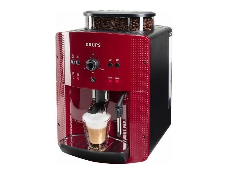 Krups Essential EA810 piros automata kávéfőző