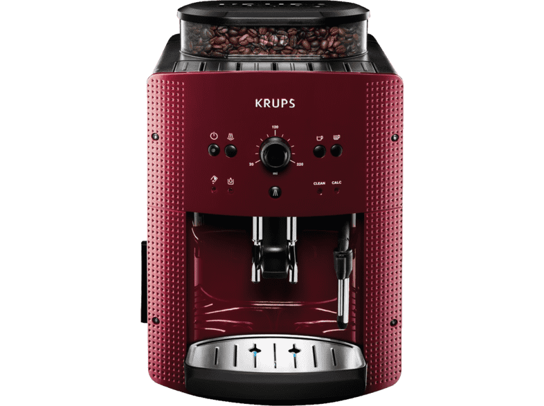 Krups Essential EA810 piros automata kávéfőző