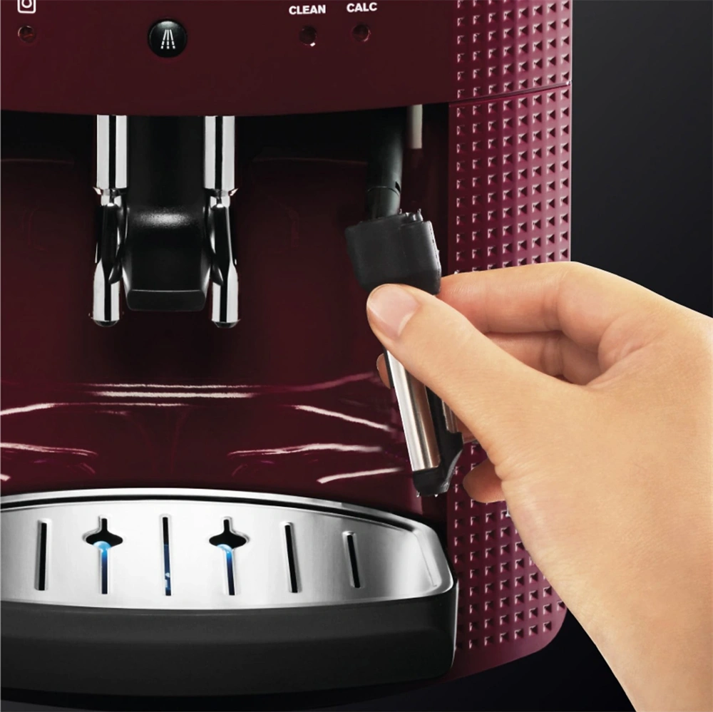 Krups Essential EA810 piros automata kávéfőző