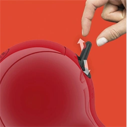 Krups KP1A3510A Piccolo XS Nescafé Dolce Gusto piros-fekete kapszulás kávéfőző