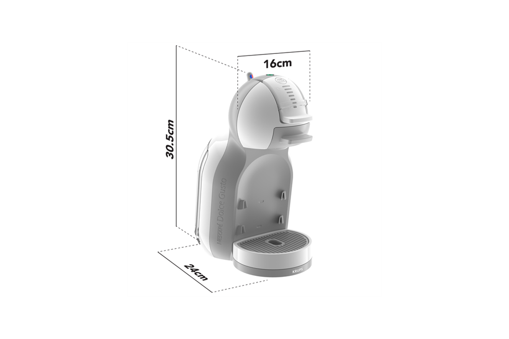Krups KP 1201CS Nescafé Dolce Gusto Mini Me szürke kapszulás kávéfőző
