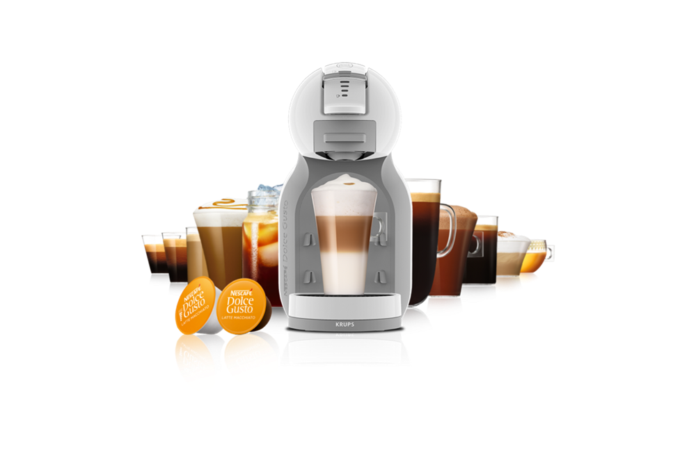 Krups KP 1201CS Nescafé Dolce Gusto Mini Me szürke kapszulás kávéfőző