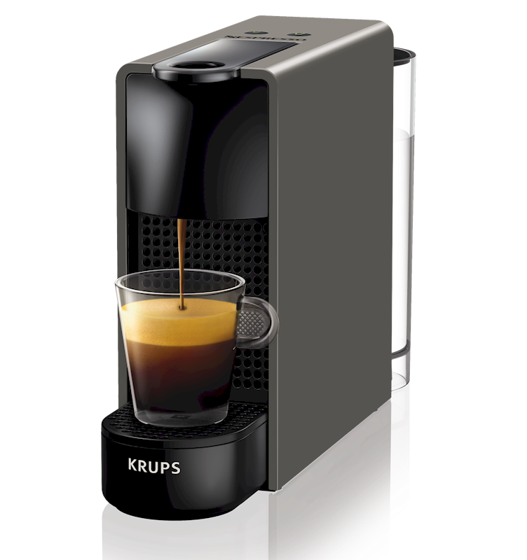 Krups XN110B10 Nespresso Essenza Mini szürke kapszulás kávéfőző