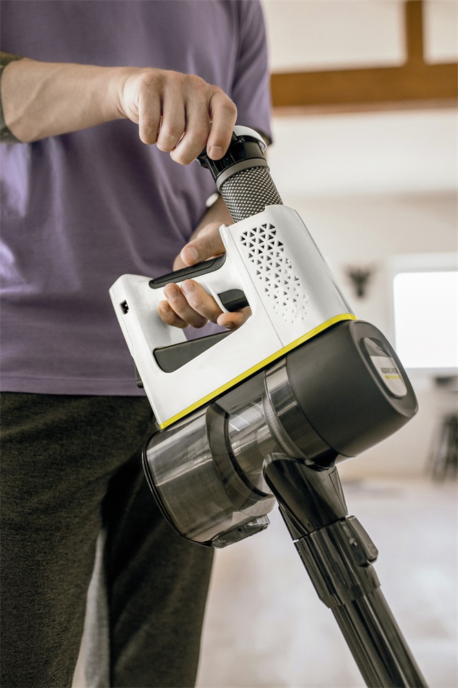 Kärcher 1.198-633.0 VC 4 Cordless myHome Pet vezeték nélküli álló porszívó