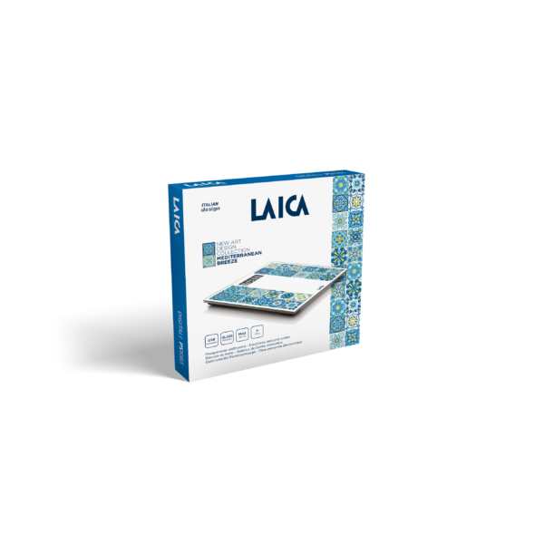 LAICA PS1083B személymérleg mediterrán kék 180 kg