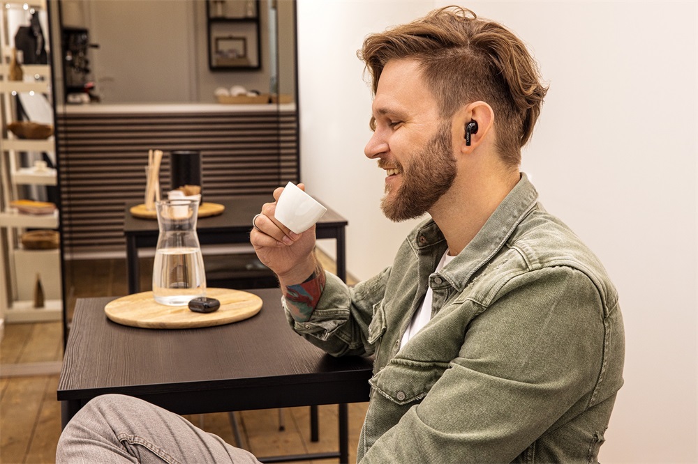 LAMAX Clips1 True Wireless Bluetooth fekete fülhallgató