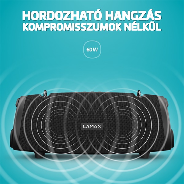 LAMAX Eclipse1 60W Bluetooth hangszóró