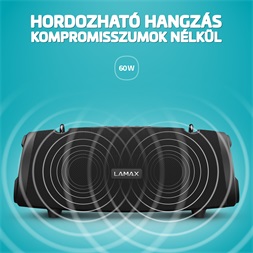 LAMAX Eclipse1 60W Bluetooth hangszóró