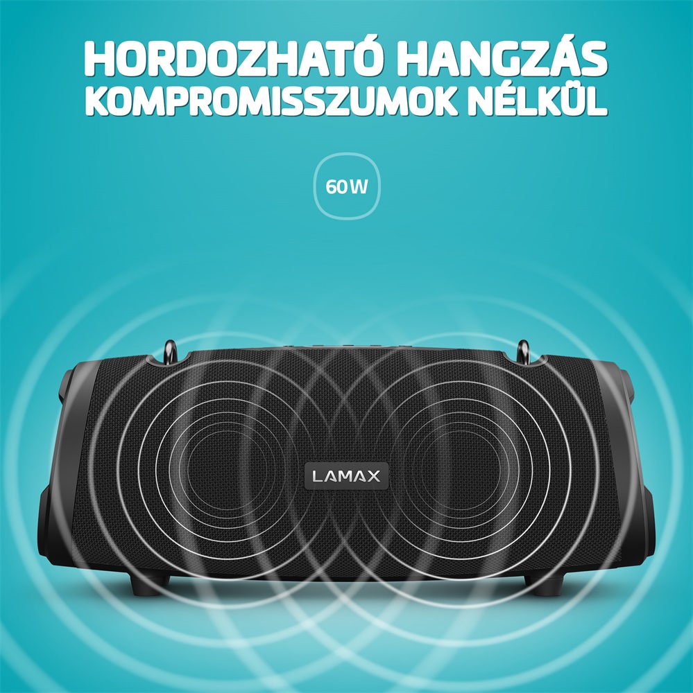 LAMAX Eclipse1 60W Bluetooth hangszóró