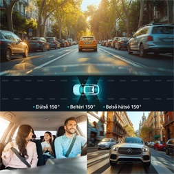 LAMAX N10 GPS 3in1 kamera rendszer (Újszerű)