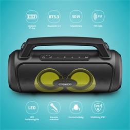 LAMAX PartyGo1 Play hordozható Bluetooth party hangszóró