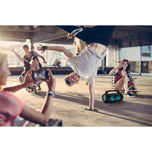 LAMAX PartyGo1 Play hordozható Bluetooth party hangszóró