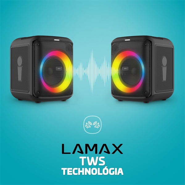 LAMAX PartyKing1 Play 80W Party hangfal