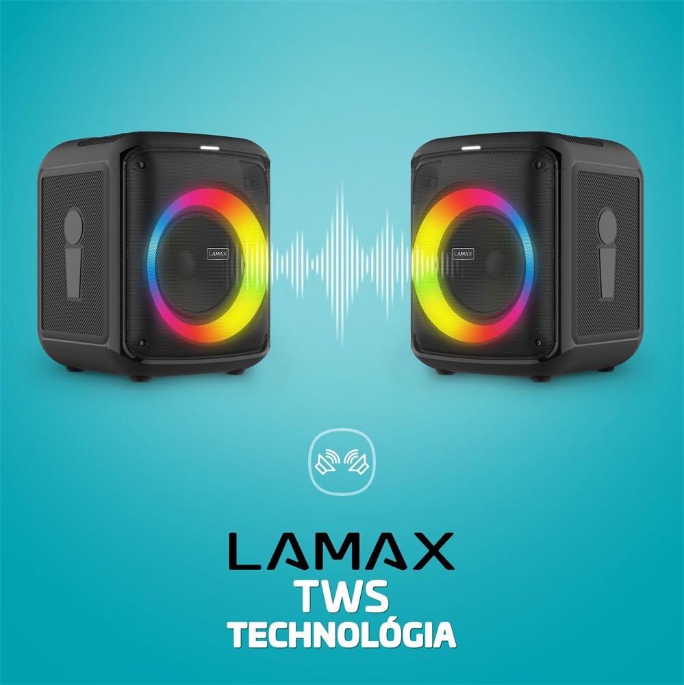 LAMAX PartyKing1 Play 80W Party hangfal