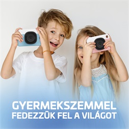 LAMAX PixelKid1 Blue Full HD 8MP kék gyerek fényképezőgép és kamera