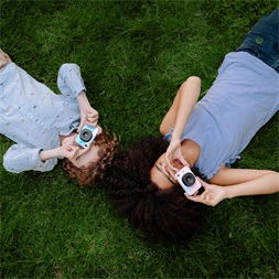 LAMAX PixelKid1 Blue Full HD 8MP kék gyerek fényképezőgép és kamera