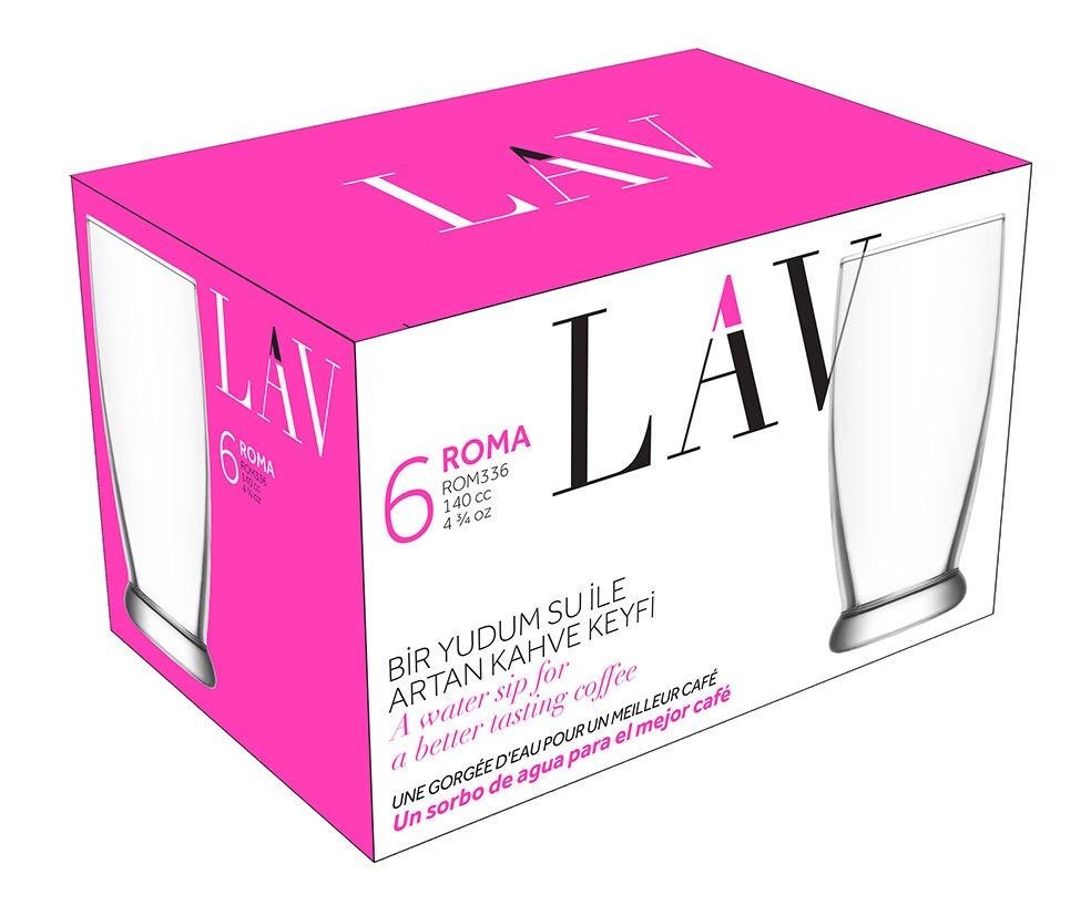 LAV Roma Liqueur 140ml likőrös pohár szett 6 darabos LV-ROM336F