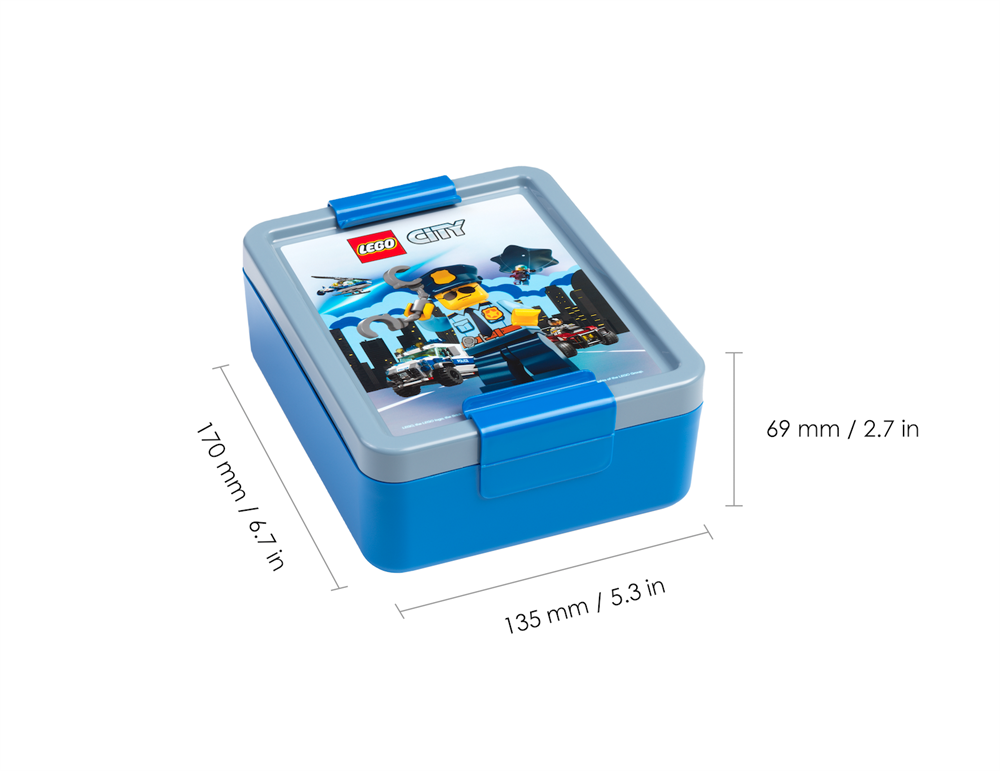 LEGO City uzsonnásdoboz