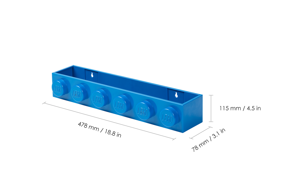 LEGO Könyvespolc, kék