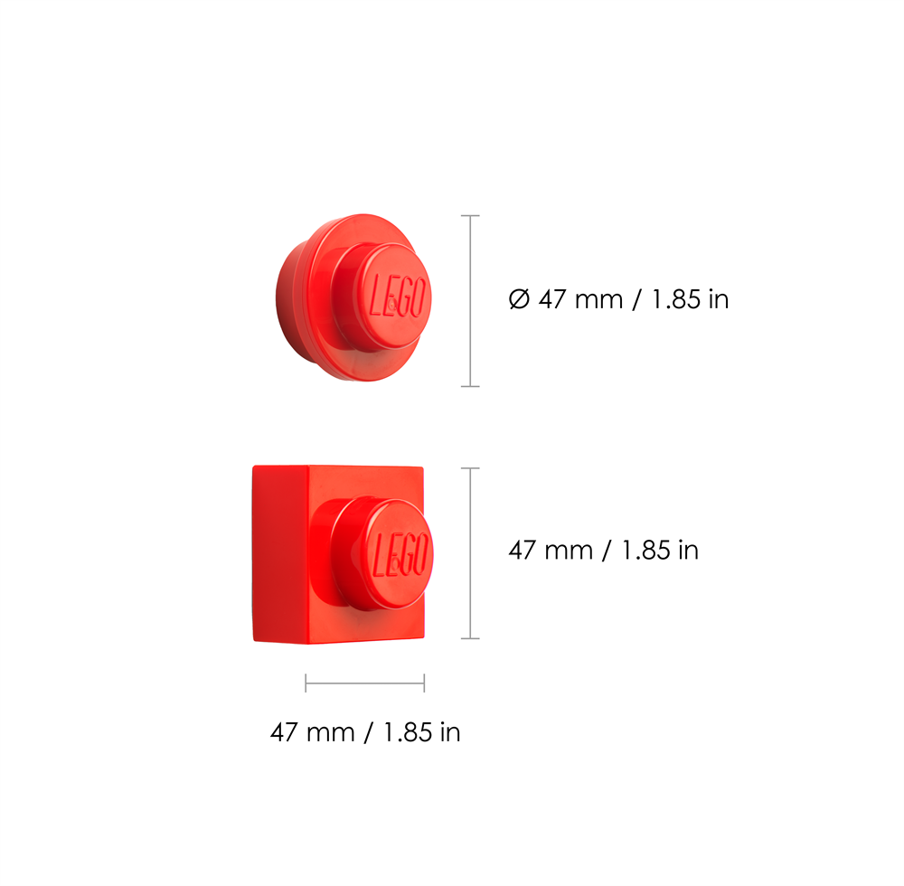 LEGO Mágneses szett, piros