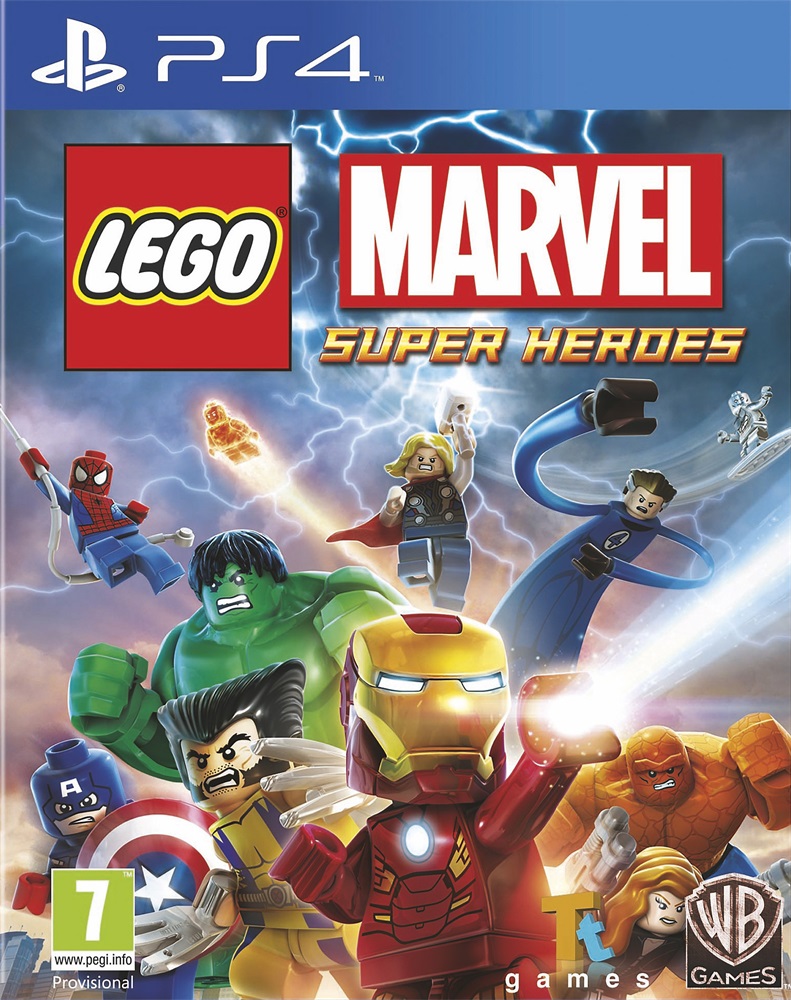 LEGO Marvel Super Heroes PS4 játékszoftver